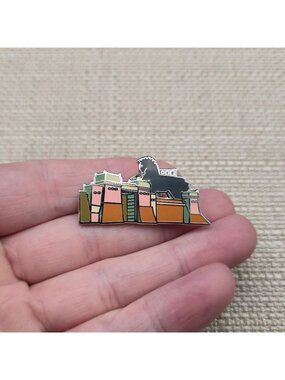 Trojan Horse Salad Days Enamel Insular Architecture Collection Pin A8201